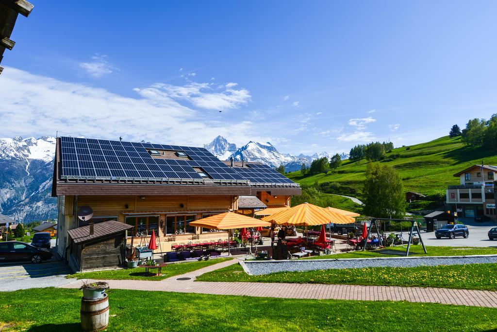Hotel-Restaurant Ronalp Bürchen Eksteriør billede