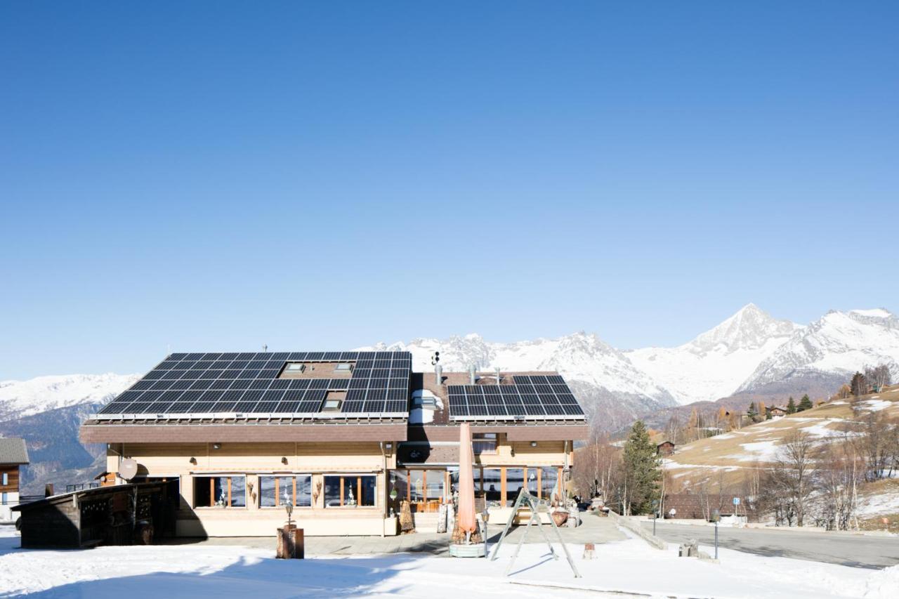 Hotel-Restaurant Ronalp Bürchen Eksteriør billede