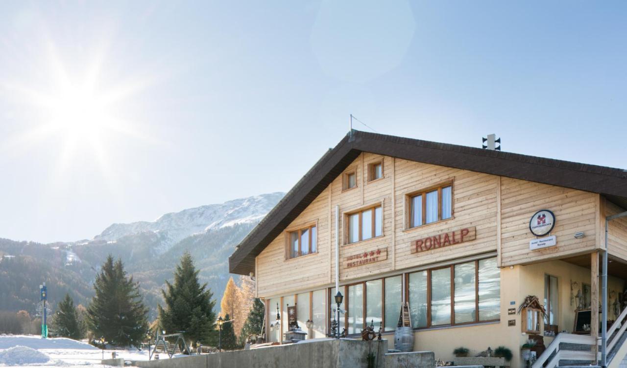 Hotel-Restaurant Ronalp Bürchen Eksteriør billede